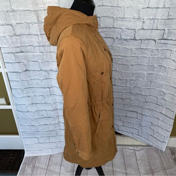 Urban outfitters members only X full zip & lined winter coat tan size XS women - Picture 7 of 16